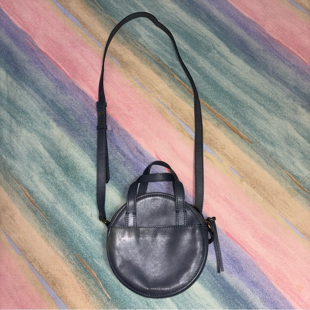 Madewell Juno Leather Round Bag